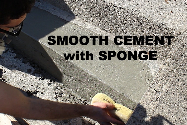 Cement Step Repair