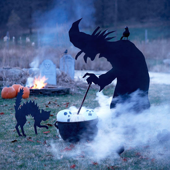 Witch Halloween Lawn Decoration
