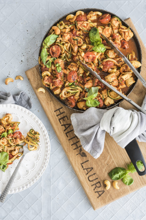 Chicken Tomato Zoodles