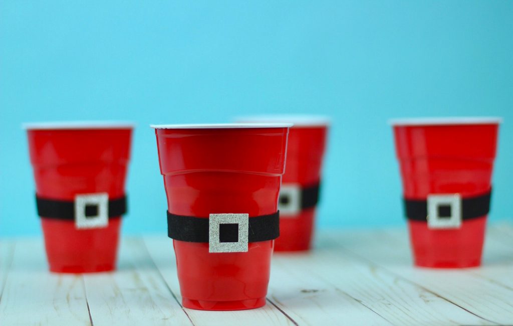 DIY Revamped Christmas Party Cups