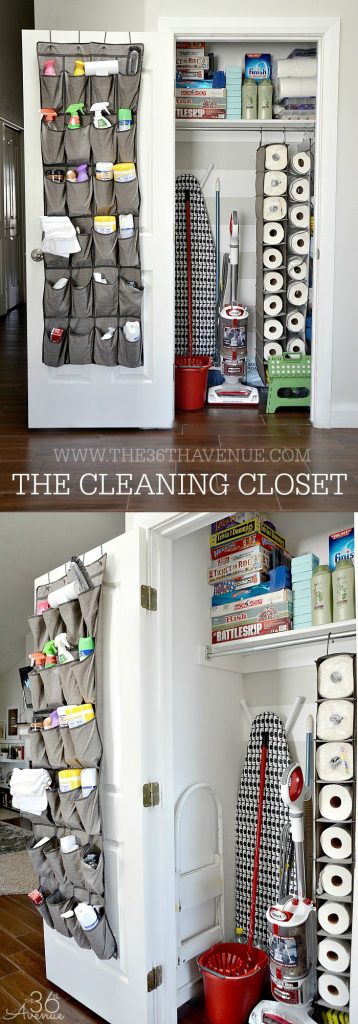 DIY Cleaning Closet