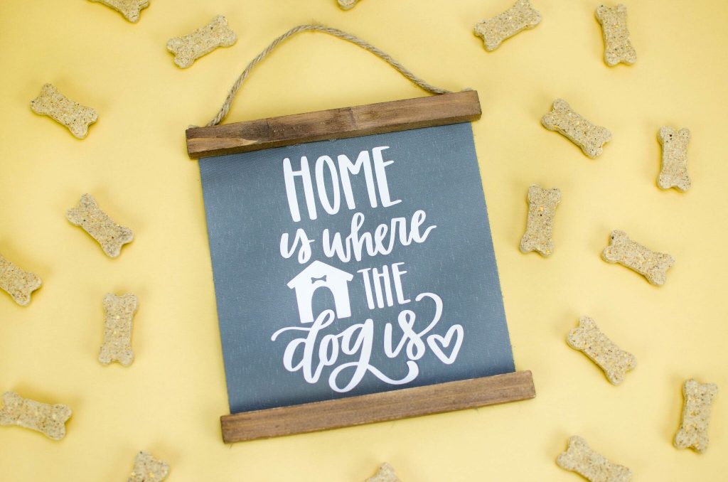 "Home is where the dog is" Home Decor
