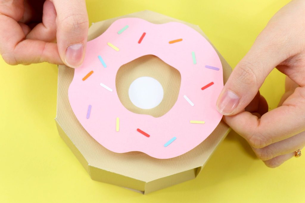 DIY Donut Box With The Cricut Scoring Wheel