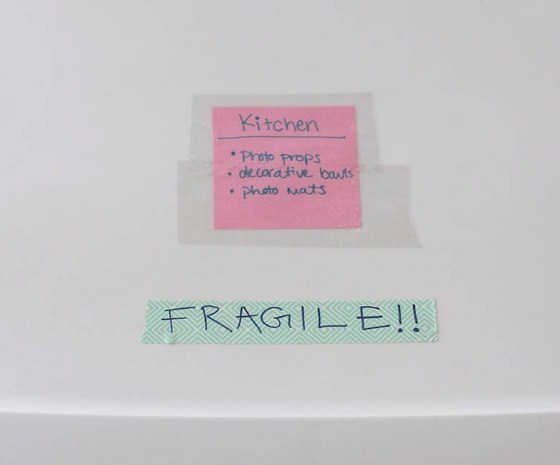 be sure to mark vulnerable objects as fragile