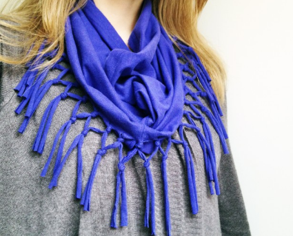scarf you can make from an old shirt