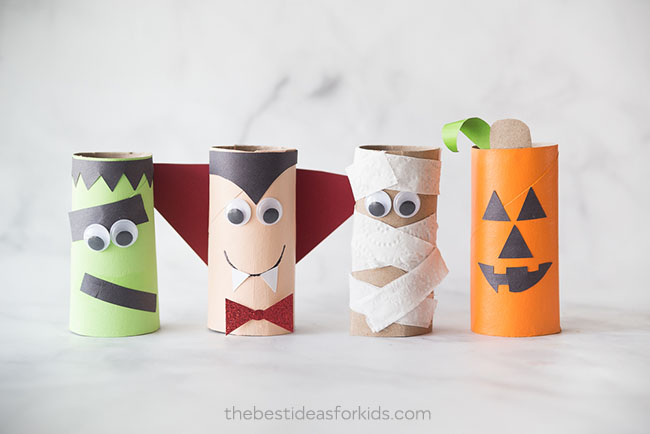 Halloween Toilet Paper Roll Crafts Holiday Project