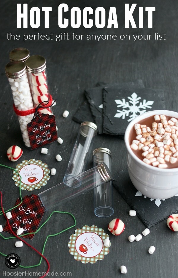 Simple Christmas Gift: Homemade Holiday Inspiration Hot Cocoa Kit