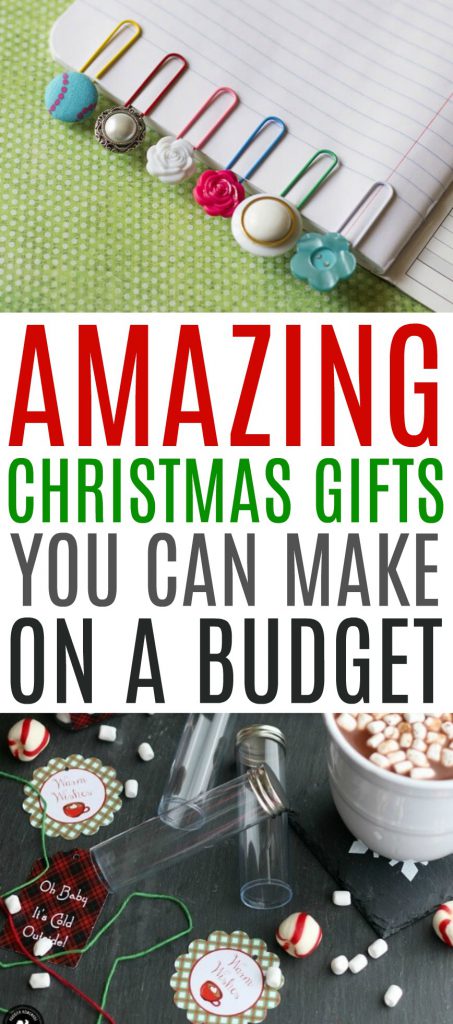 Amazing Christmas Gifts You Can Make on a Budget Roundup