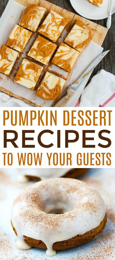pumpkin dessert recipes to wow your guests roundups