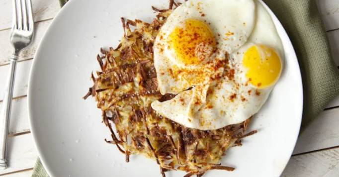 recipes you can make in your dorm room - hash browns you can make in a waffle iron