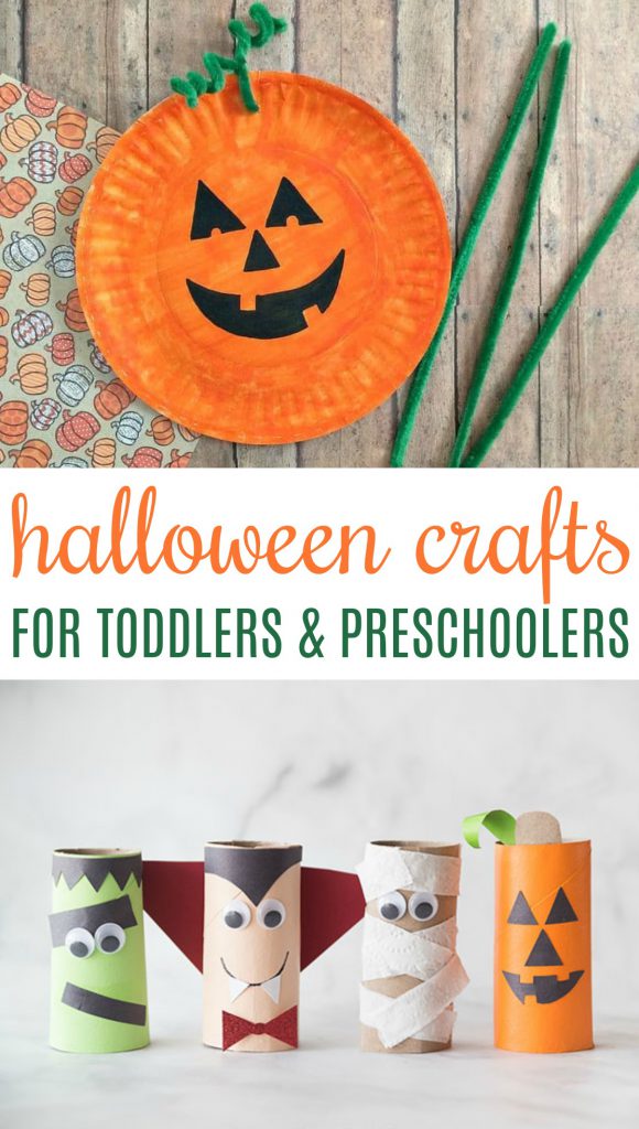 Halloween Crafts for Toddlers and Preschoolers Roundup