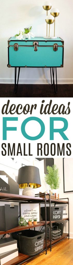 Decor Ideas for Small Rooms Roundup
