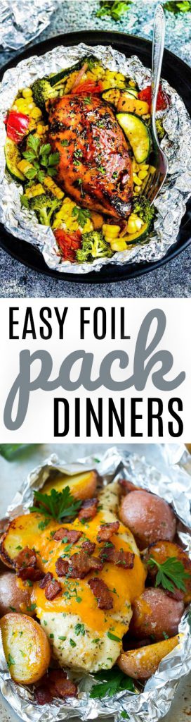 Easy Foil Pack Dinners roundup