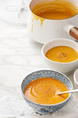 Creamy harvest pumpkin soup