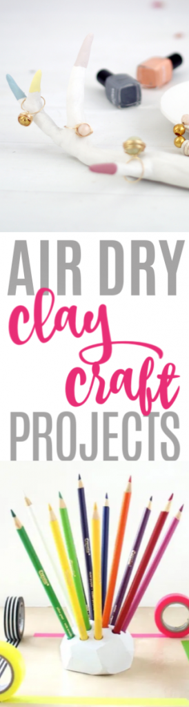 Air Dry Clay Craft Projects Roundup