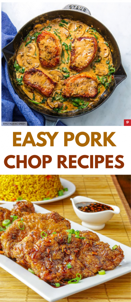 Easy Pork Chop Recipes roundup