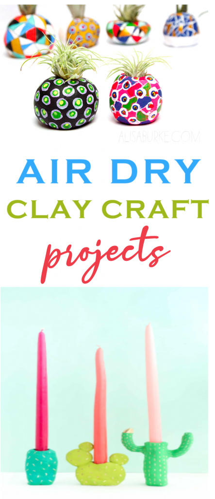 Air Dry Clay Craft Projects Roundups