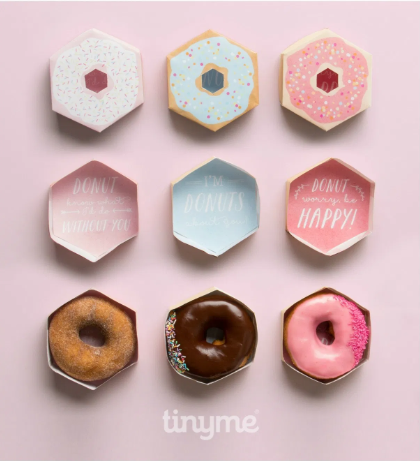 donut box origami printables 