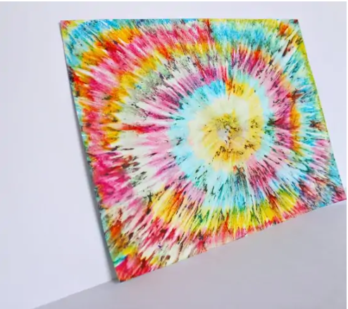 GORGEOUSLY GROOVY TIE DYE ART PROJECT FOR KIDS