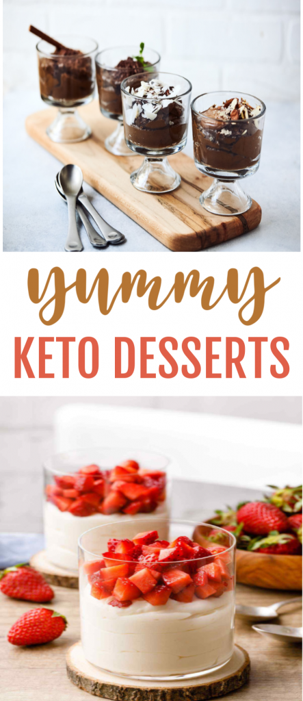 Yummy Keto Desserts roundup