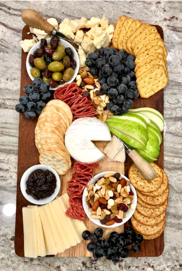 Beautiful cheese board on a budget