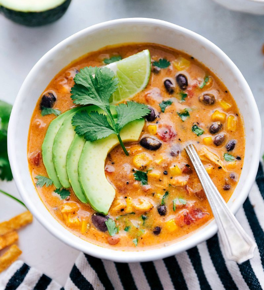 A quick and easy tortilla soup recipe under 20 minutes