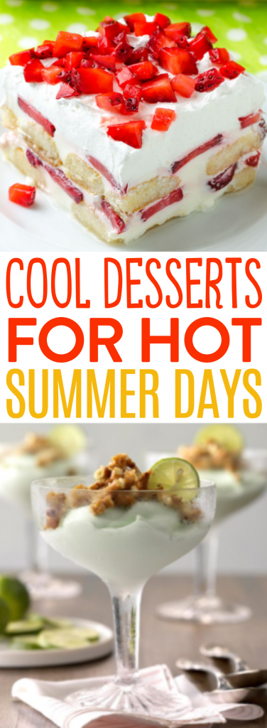 Cool Desserts for Hot Summer Days Roundups