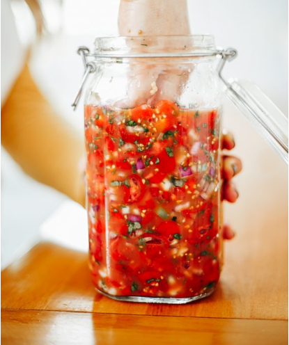 homemade fermented salsa recipe tutorial