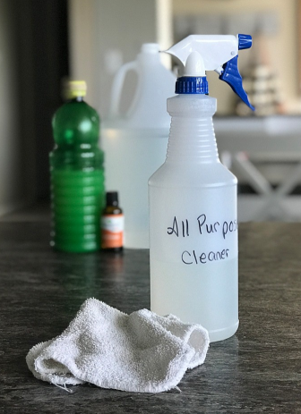 Homemade all purpose cleaner 