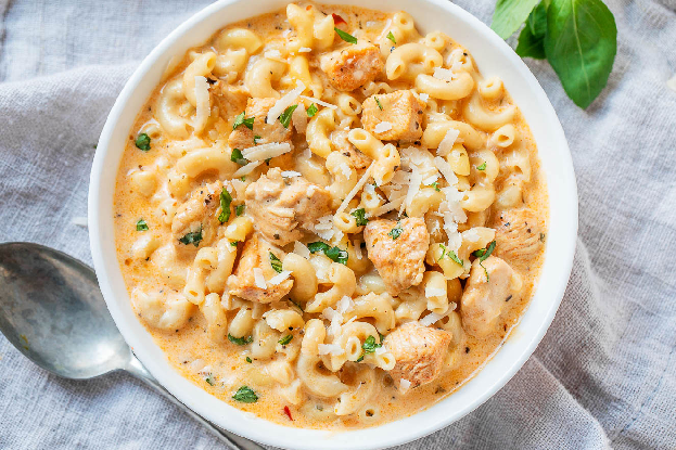 Instant Pot Creamy Garlic Parmesan Chicken Pasta Recipe Cook In Electric Pressure Cooker For Dinner For The Family