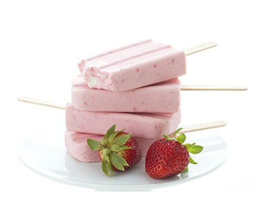 A delicious, healthy, and sugar-free keto strawberry cheesecake popsicles 