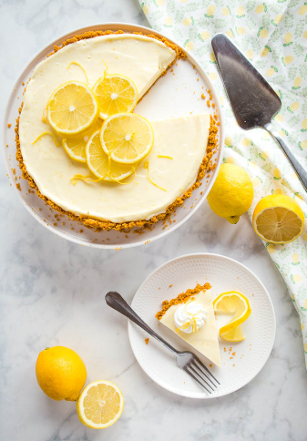 Three ingredient no bake lemon tart a perfect summer dessert 