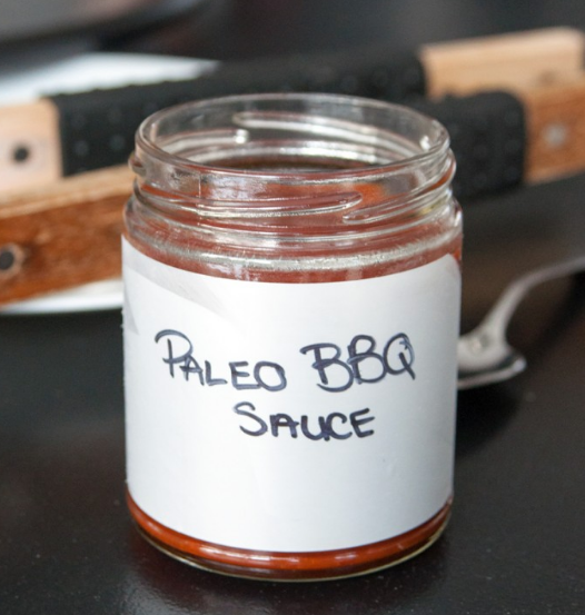 A delicious paleo BBQ sauce in a jar