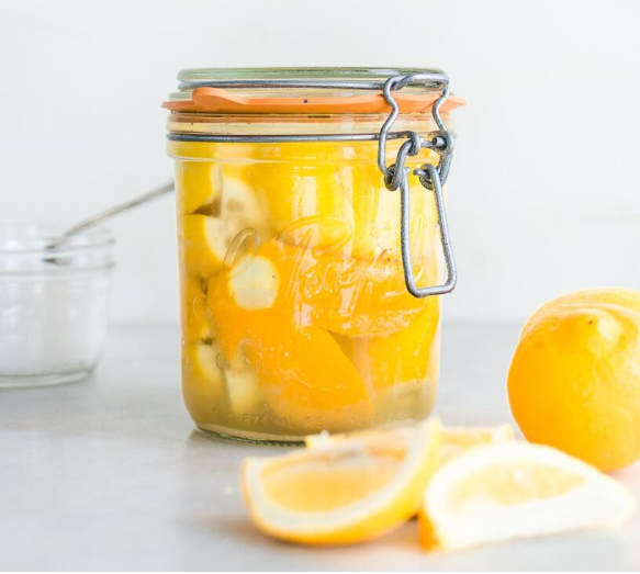 Easy to make at home preserved lemons