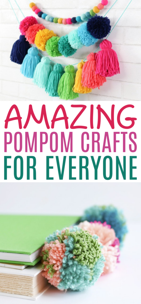 Amazing pompoms crafts for everyone roundup