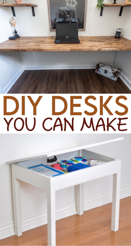 DIY Desks You Can Make Roundups