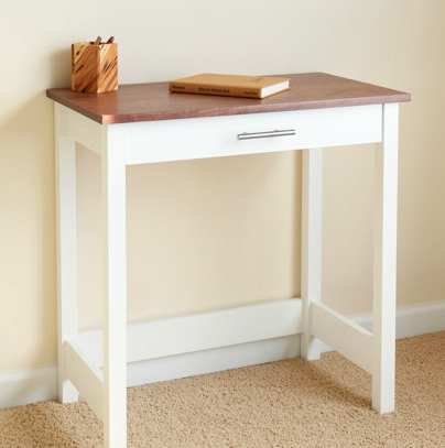 DIY Writing Desk Home Office Small Storage And Organization
