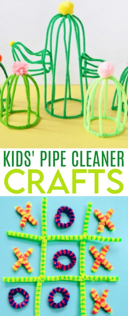 kids' pipe cleaner crafts