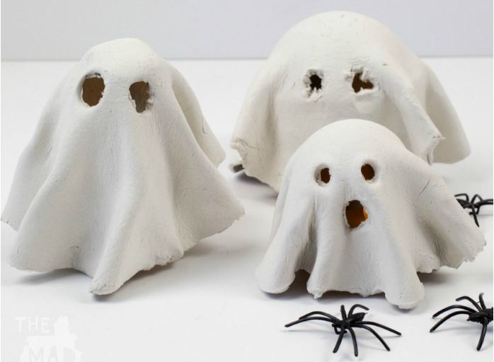 Clay ghosts and spiders