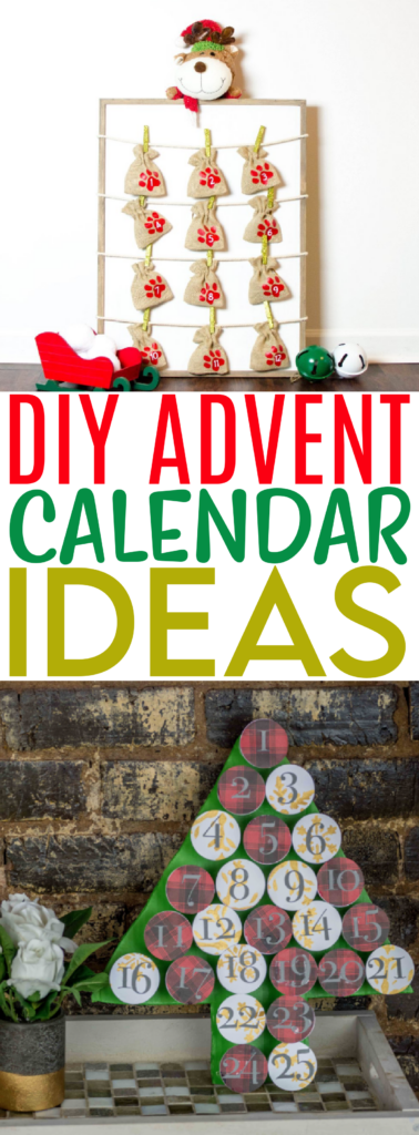 DIY Advent Calendar Ideas Roundup
