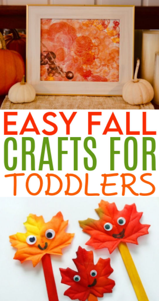 Easy Fall Crafts For Toddlers roundup