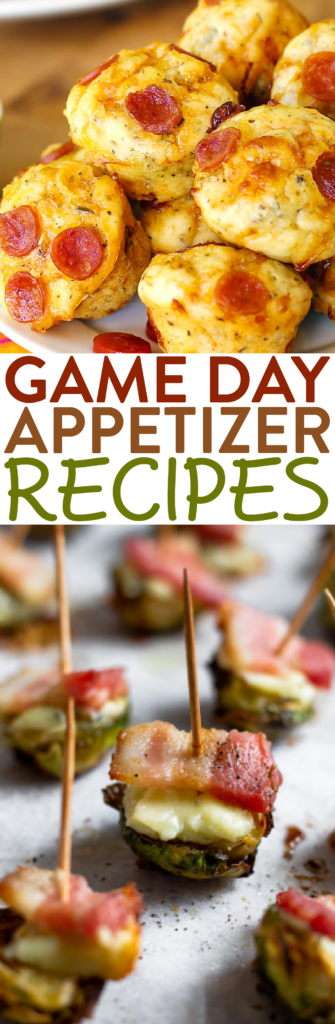 Game Day Appetizer Recipes roundup