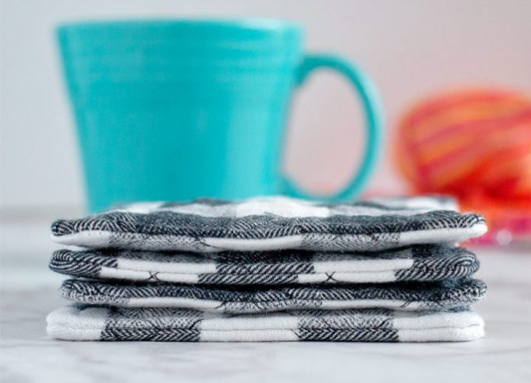 quilted mug rugs