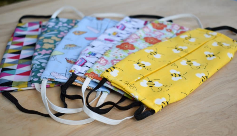 Washable face masks that has pretty designs