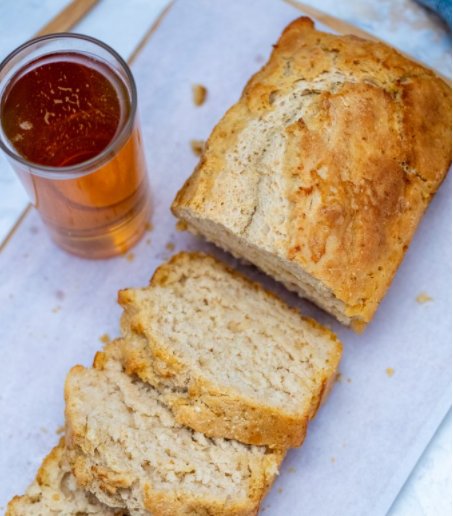 soft and flavorful beer bread 