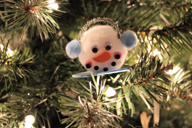 DIY Dollar Store Snowman Ornament Fun and Easy Christmas Craft