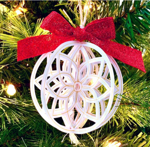 DIY Handmade Christmas Ornaments With Cut Paper for Holiday Decor or Gift-Giving