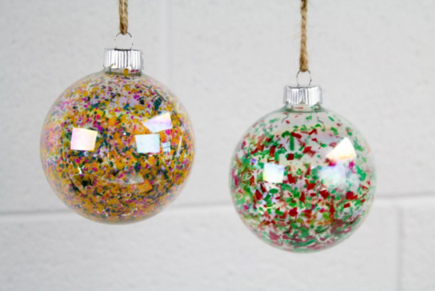 Easy and Fun DIY Melted Crayon Ornaments for Kids