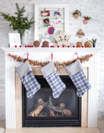 create your own rustic christmas mantel with these 10 diy ideas
