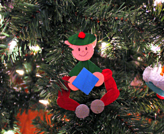 Simple DIY Elf Ornament Easy Craft for Christmas